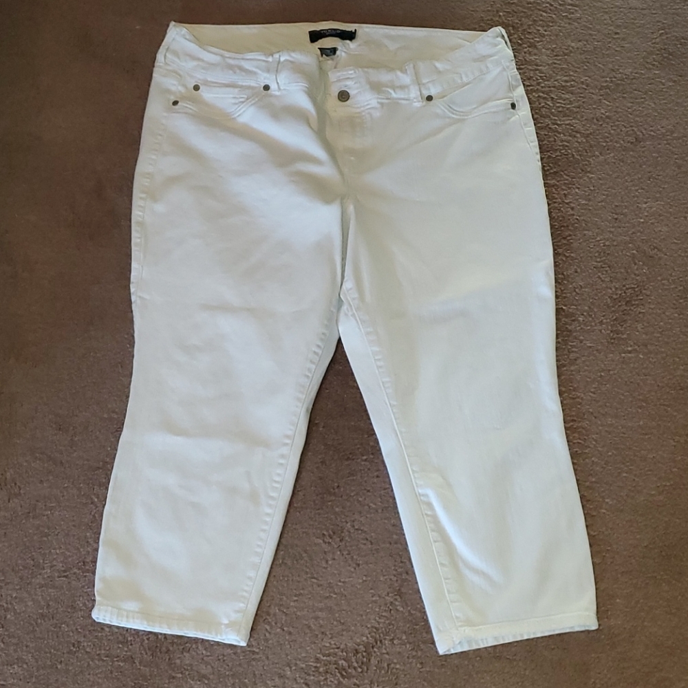 Torrid crop jeans